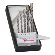 Bosch betonboor Robustline CYL-3 Silver Percussion 5-delig 5 - 8 mm