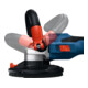 Bosch Betonslijper GBR 18V-15 S in L-BOXX (solo; L)