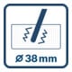 Bosch Betontrilnaald GDI38-500 38mm draadloos IP67