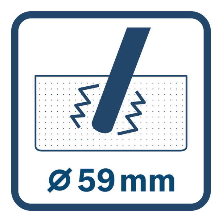 Bosch Betontrilnaald GDI59-500 Ø 59 mm draadloos