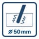Bosch Betontrilplaat GDI50-500 50mm draadloos