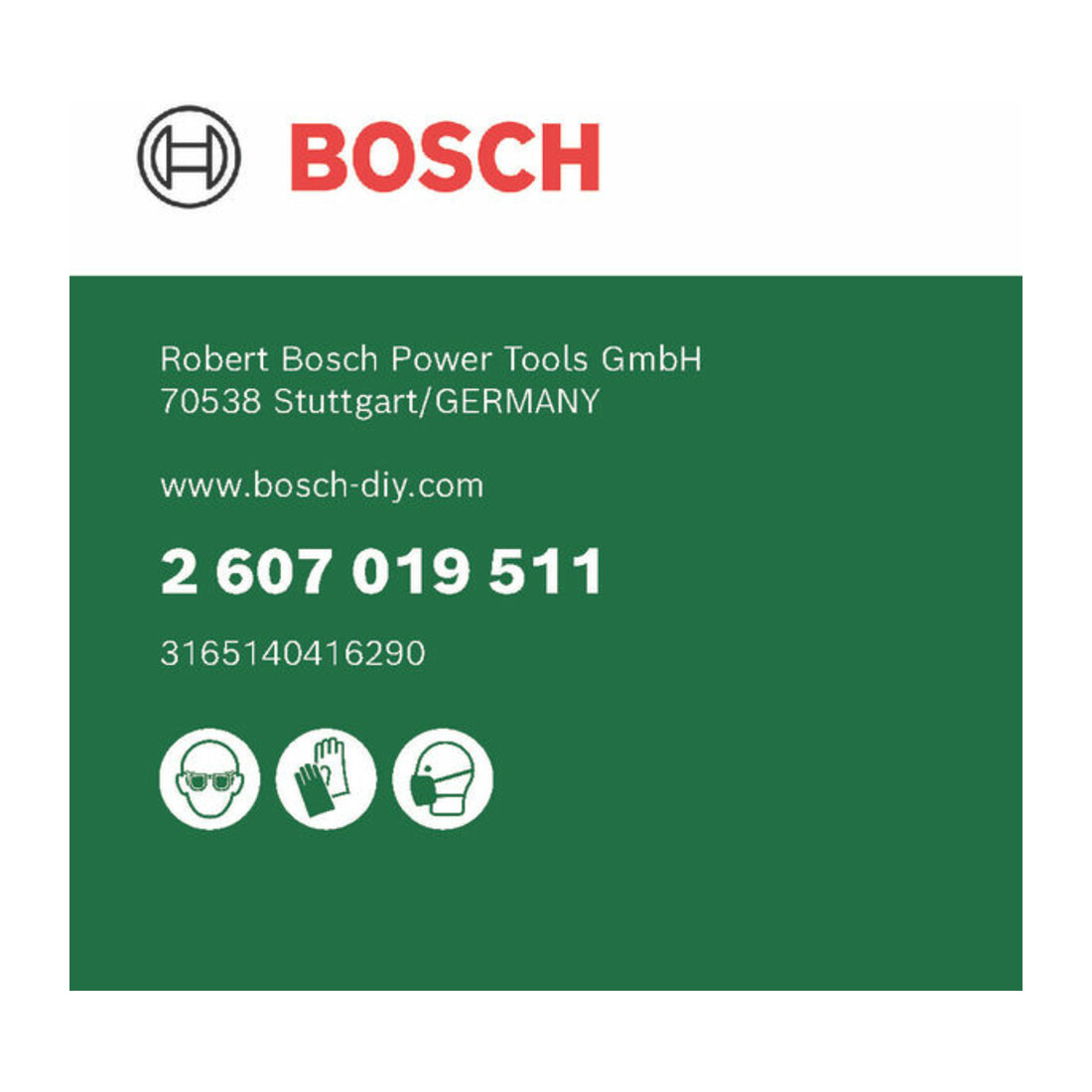 Bosch bevestigingsset