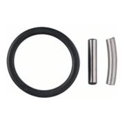 Bosch bevestigingsset: bevestigingspin en rubberen ring 5 mm 25 mm