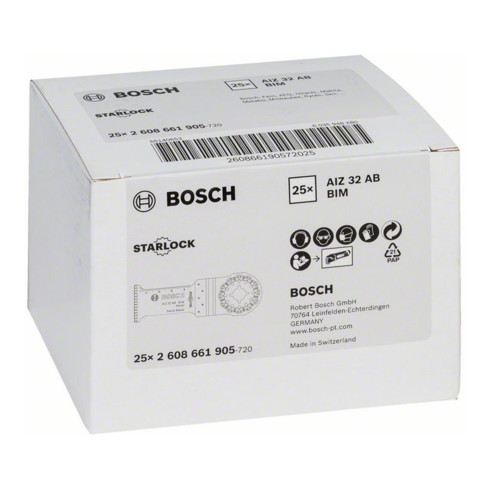 Bosch BIM AIZ 32 AB metaal invalzaagblad, 32 x 30 mm