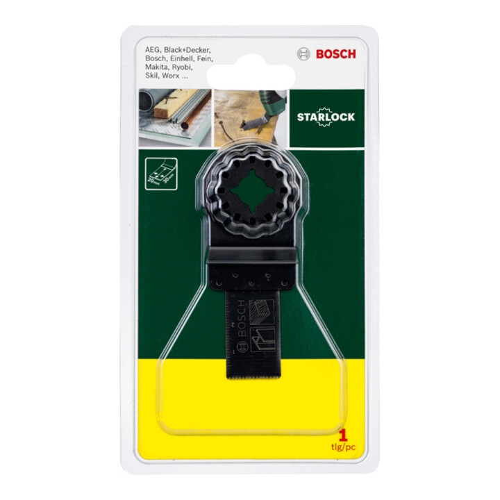 Bosch BIM invalzaagblad Wood and Metal Starlock, 20 x 30 mm
