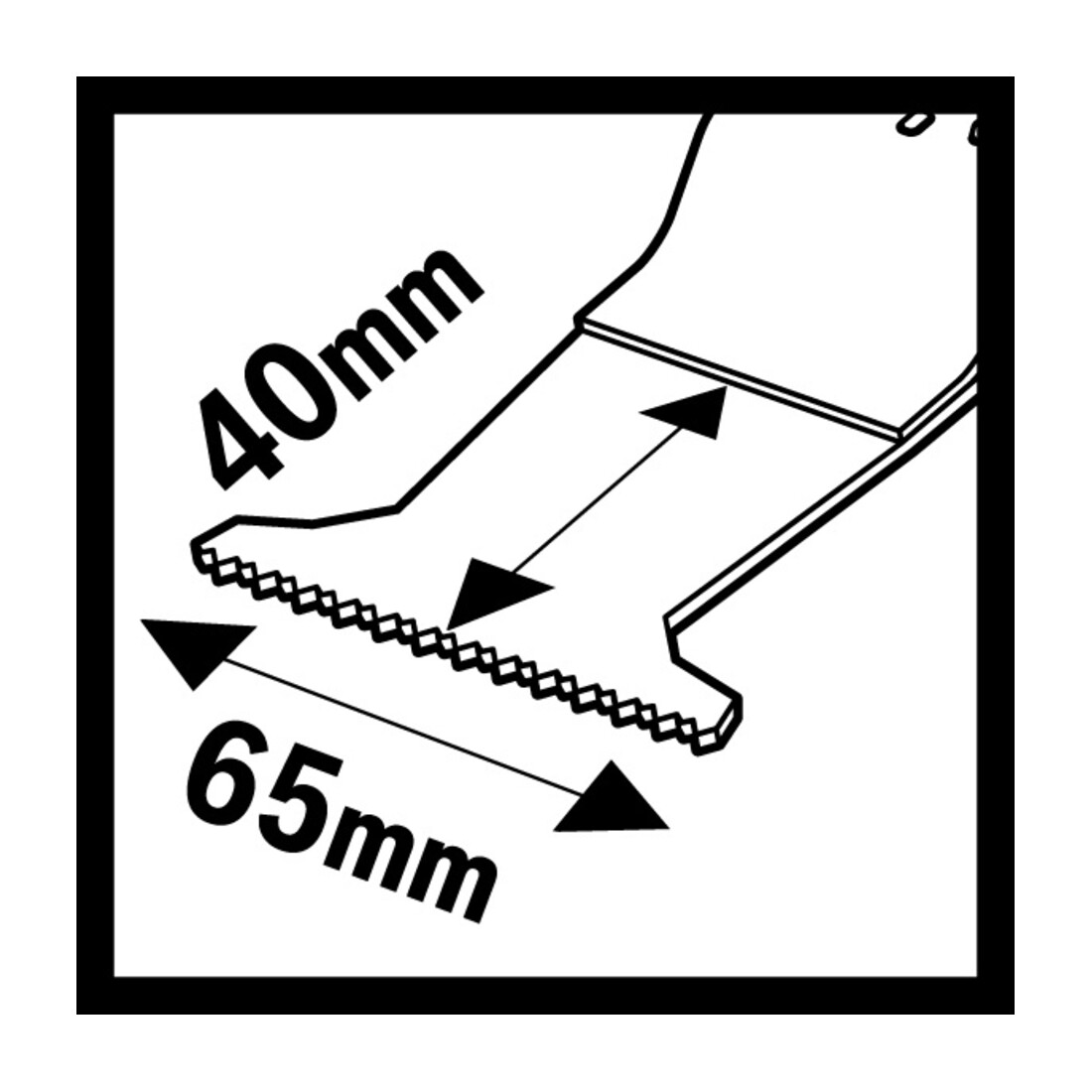 Bosch BiM-Tauchsägeblatt AII 65 APC VE à 5 Stück Starlock
