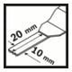 Bosch BIM Tauchsägeblatt AIZ 10 AB Wood and Metal 20 x 10 mm