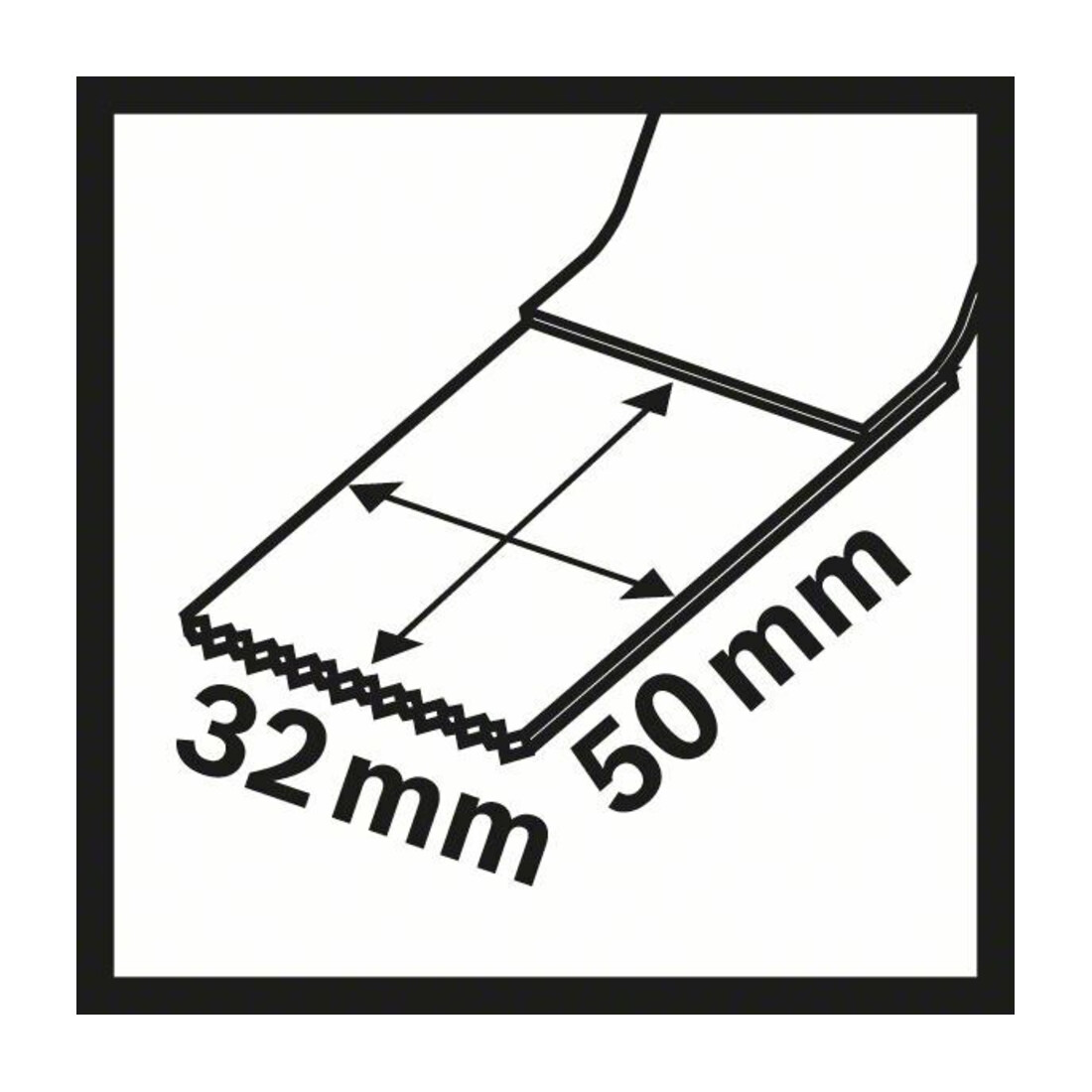 Bosch BiM-Tauchsägeblatt AIZ 32 AB VE à 10 Stück Starlock