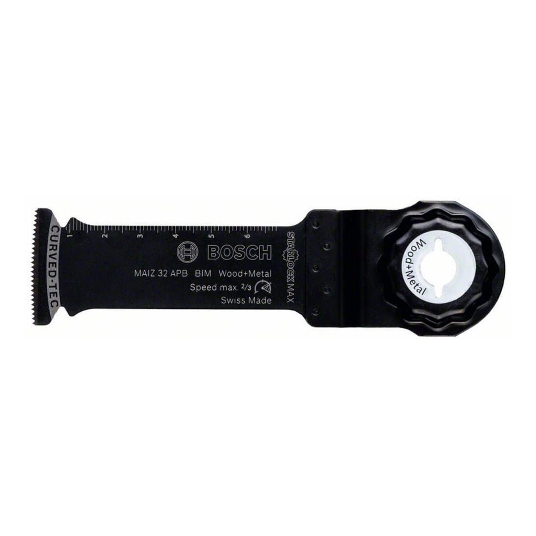 Bosch BIM Tauchsägeblatt MAIZ 32 APB Wood and Metal 80 x 32 mm