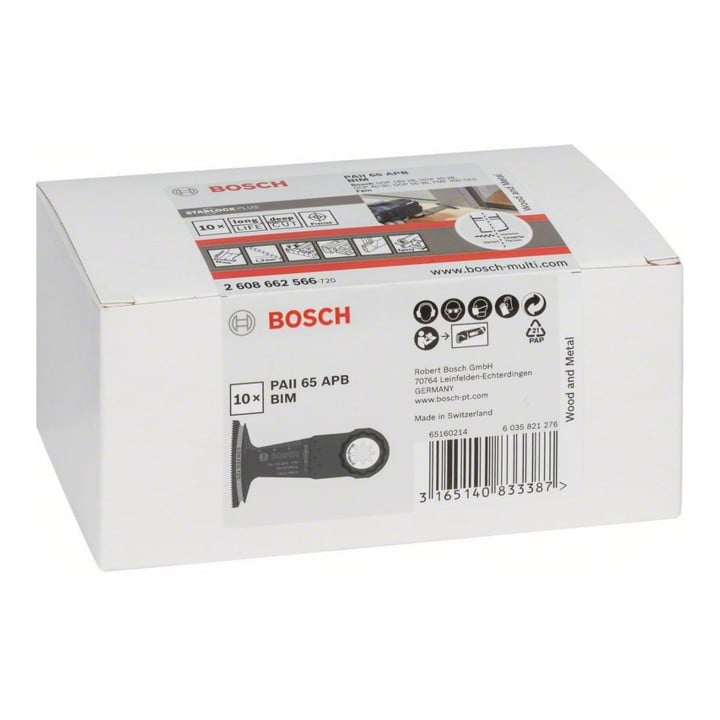 Bosch BIM Tauchsägeblatt PAII 65 APB Wood and Metal 65 x 50 mm