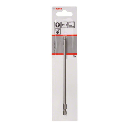 Bosch Bit per cacciavite extra duro, PH 1, 152mm
