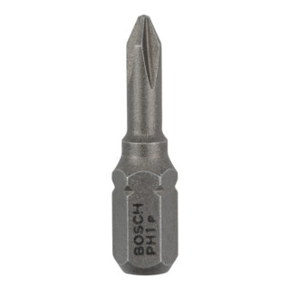 Bosch Bit Phillips, L25mm, 1/4" 25pz.