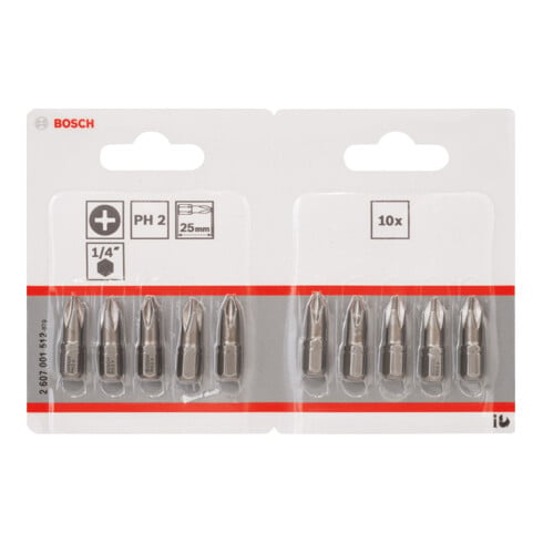 Bosch Bit Phillips, L25mm, 1/4"