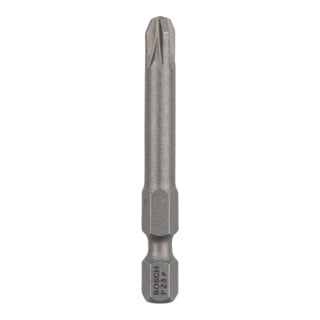 Bosch Bit Pozidriv, L49mm, 1/4", extra duro, 3pz.