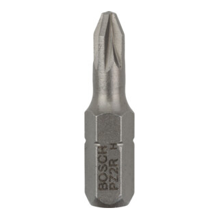 Bosch Bit per cacciavite extra duro, ridotto PZ2R, 25mm
