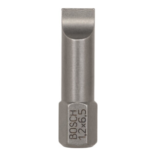 Bosch Bit per cacciavite extra duro, S 1,2x6,5, 25mm