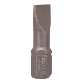 Bosch Bit per cacciavite extra duro, S 1,2x8,0, 25mm