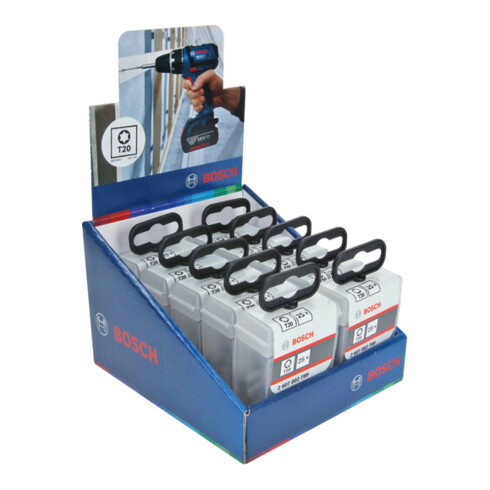 Bosch Bit per cacciavite extra duro, T20, 25mm