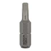 Bosch Bit TX, L25mm, 1/4" extra duro, 10pz.