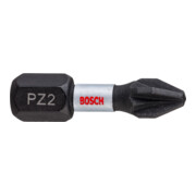 Bosch Bit per cacciavite Impact Control , 25 mm, 2xPZ2. Per cacciavite