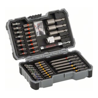Bosch Bit- und Steckschlüssel-Set, 43-teilig, 25 mm bis 75 mm