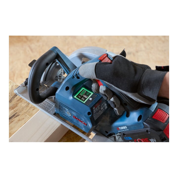 Bosch BITURBO GKS 18V-68 GC scie circulaire sans fil, version solo, L-BOXX