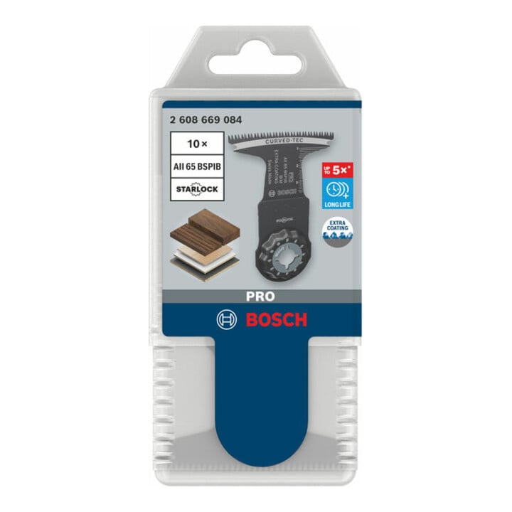 Bosch Blatt für Multifunktionswerkzeuge PRO AII 65 BSPIB 65 x 40 mm 10-tlg.