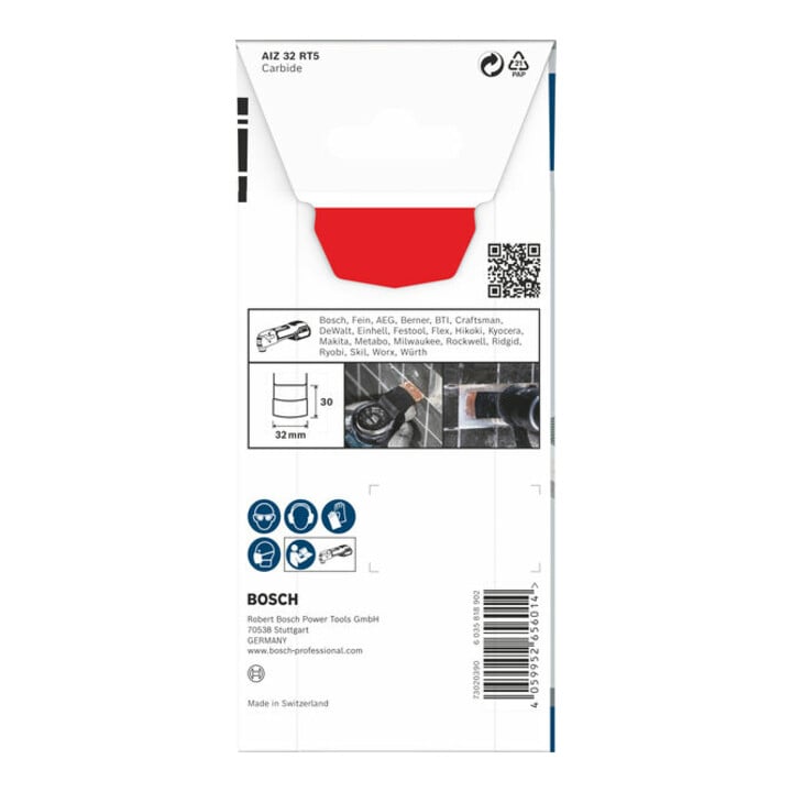 Bosch Blatt für Multifunktionswerkzeuge PRO AIZ 32 RT5 2,5 x 32 mm