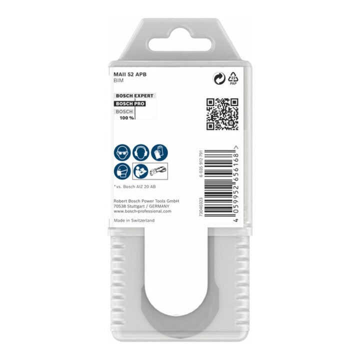 Bosch Blatt für Multifunktionswerkzeuge PRO MAII 52 APB 52 x 75 mm 10-tlg.