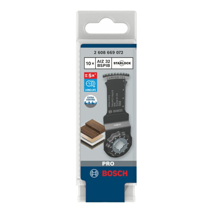 Bosch Blatt PRO AIZ 32 BSPIB 32 x 50 mm 10-tlg.