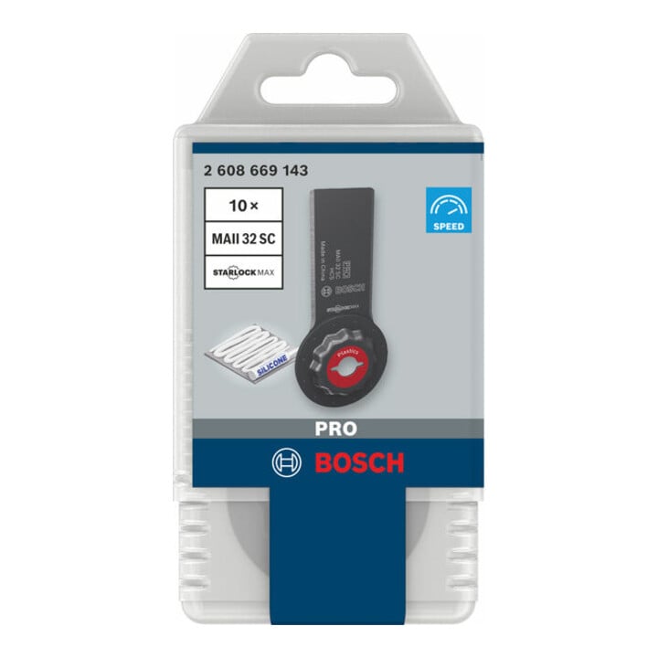 Bosch Blatt PRO MAII 32 SC 32 x 55 mm 10-tlg.