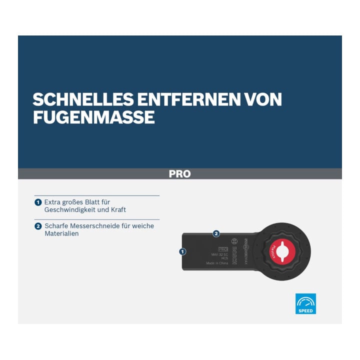 Bosch Blatt PRO MAII 32 SC 32 x 55 mm 10-tlg.