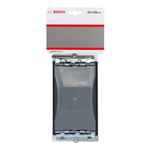 Bosch Blocchetto abrasivo manuale in plastica con dispositivo di serraggio 160 x 85 mm