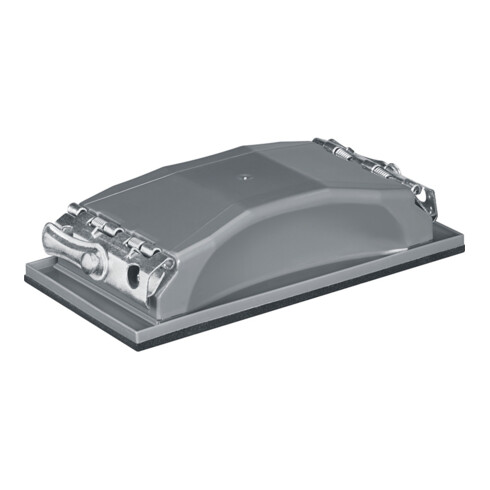 Bosch Blocchetto abrasivo manuale in plastica con dispositivo di serraggio 160 x 85 mm