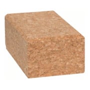 Bosch Blocchetto abrasivo manuale lunghezza x larghezza: 60 x 100 mm in sughero piccolo