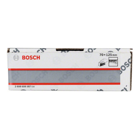 Bosch Blocco di levigatura manuale in sughero, 70x125mm