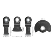 Bosch Boden und Installations Set, 4-tlg.-4