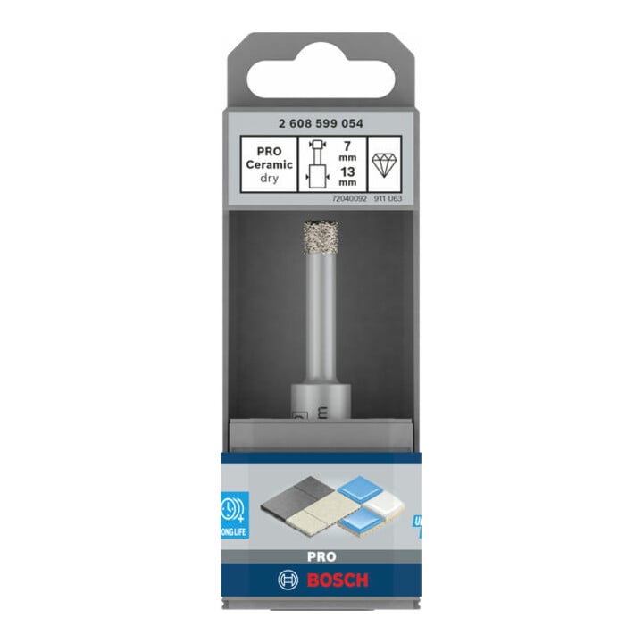 Bosch Bohrer PRO Ceramic dry 7 x 33 x 13 mm