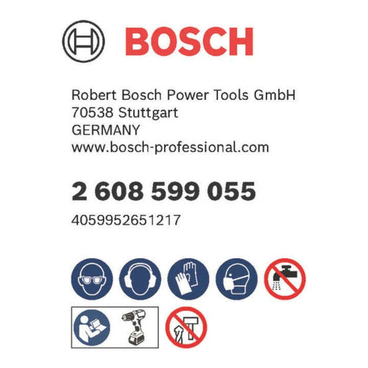 Bosch Bohrer PRO Ceramic dry 8 x 33 x 13 mm