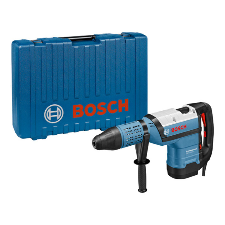 Set Bosch Bohrhammer mit SDS-max GBH 12-52 D 0611266100 + 11-tlg SDS plus-1 Hammerbohrer- und Meißel-Set