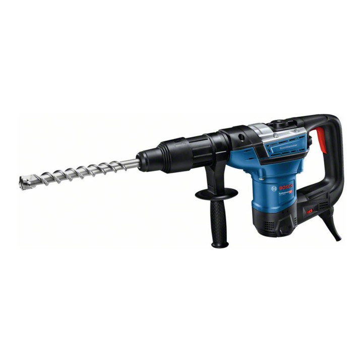Set Bosch Bohrhammer mit SDS-max GBH 5-40 D + 11-tlg SDS plus-1 Hammerbohrer- und Meißel-Set