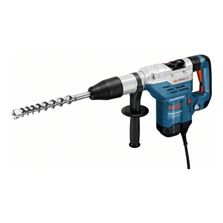 Set Bosch Bohrhammer mit SDS-max GBH 5-40 DCE + 11-tlg SDS plus-1 Hammerbohrer- und Meißel-Set