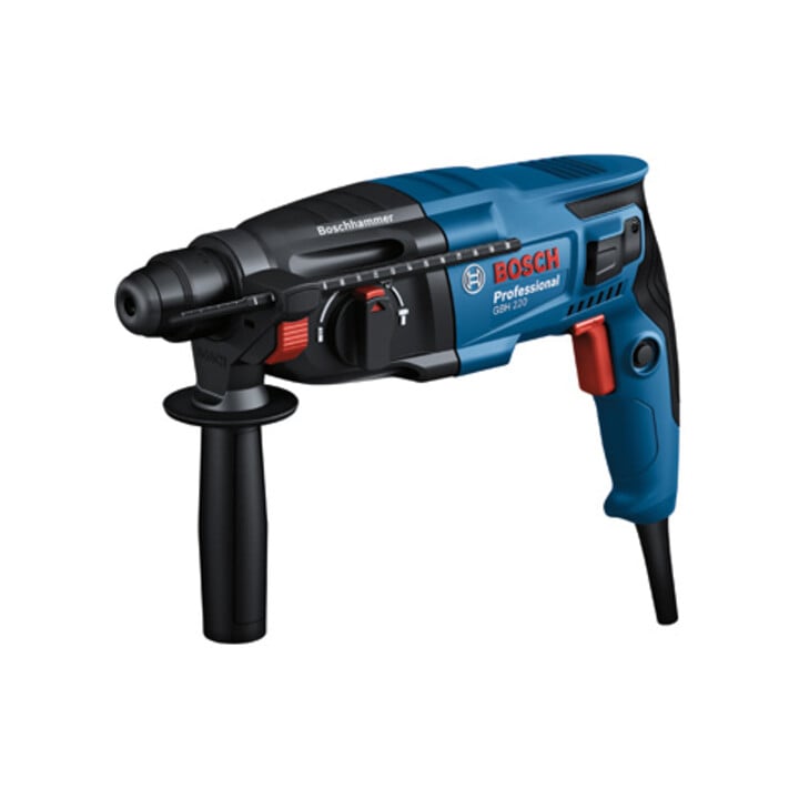 Bosch Bohrhammer mit SDS plus GBH 2-21: Schnellspannbohrfutter SDS plus-Adapter