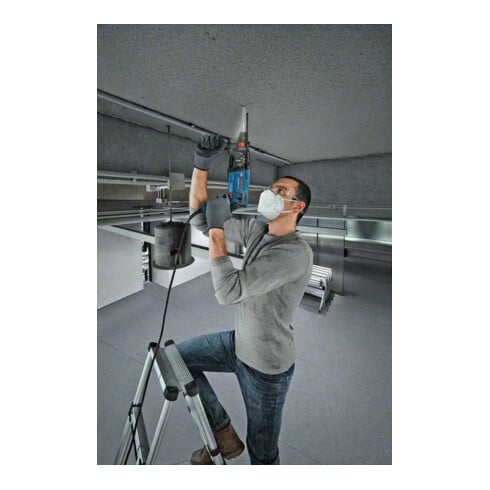 Bosch Bohrhammer mit SDS plus GBH 2-21: Schnellspannbohrfutter SDS plus-Adapter