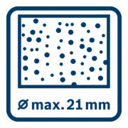 Bosch Bohrhammer mit SDS plus GBH 2-21: Schnellspannbohrfutter SDS plus-Adapter-5