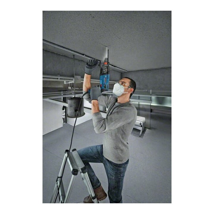 Bosch Bohrhammer mit SDS plus GBH 2-21: Schnellspannbohrfutter SDS plus-Adapter