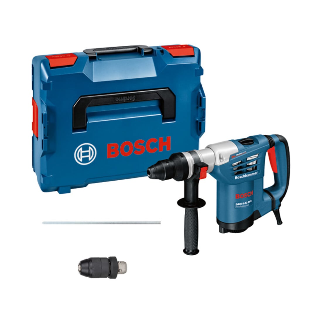 Bosch Bohrhammer mit SDS plus GBH 4-32 DFR L-BOXX Schnellspannbohrfutter