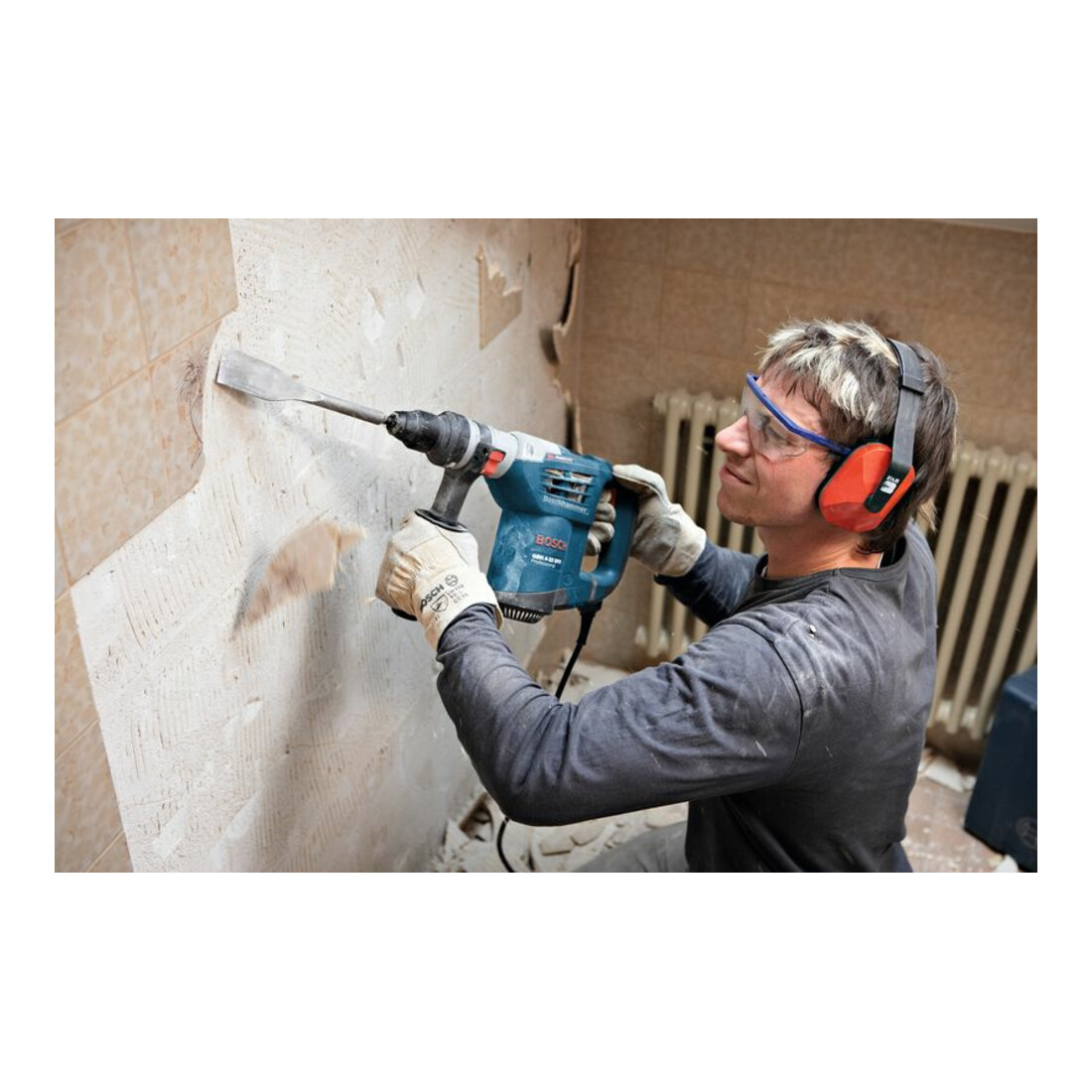 Bosch Bohrhammer mit SDS plus GBH 4-32 DFR L-BOXX Schnellspannbohrfutter