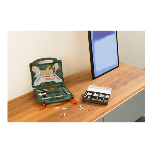Bosch boor- en schroevendraaier bitset + deuvelenset, 173 stuks