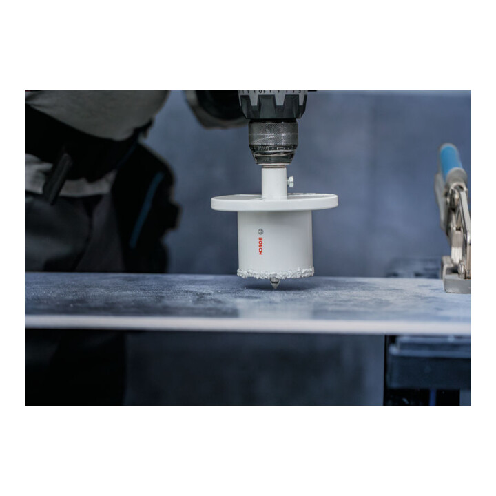 Bosch Boorzaag voor baksteen en zachte tegels met opzethouder, 103 x 60 mm